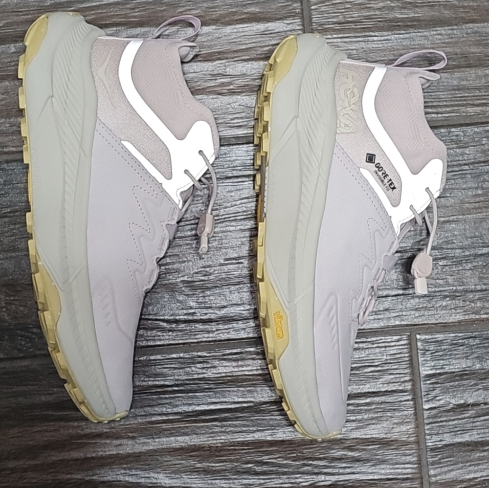 Hoka Women's Light Pink GORE-TEX Athletic Shoes - Picture 13 of 14